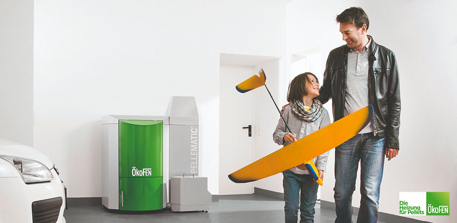 Illustration © Ökofen Pelletheizung